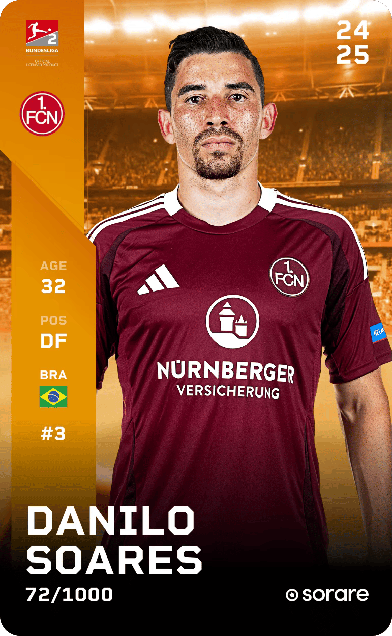 Danilo Soares 2024-25 • Limited 72/1000