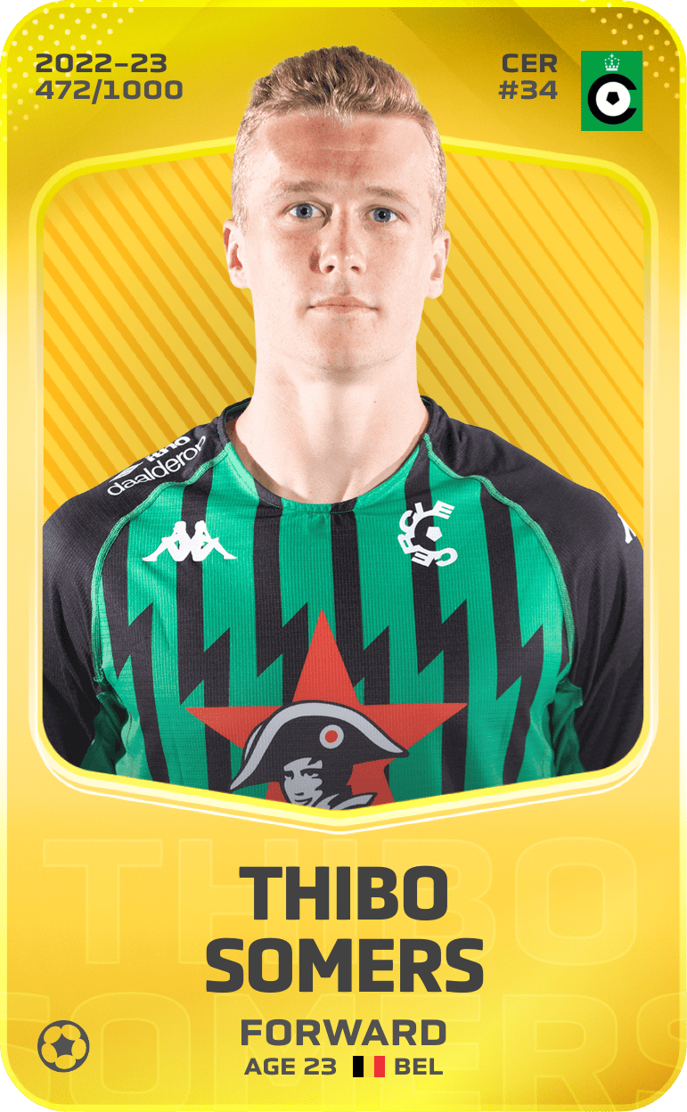 Thibo Somers 2022-23 • Limited 472/1000