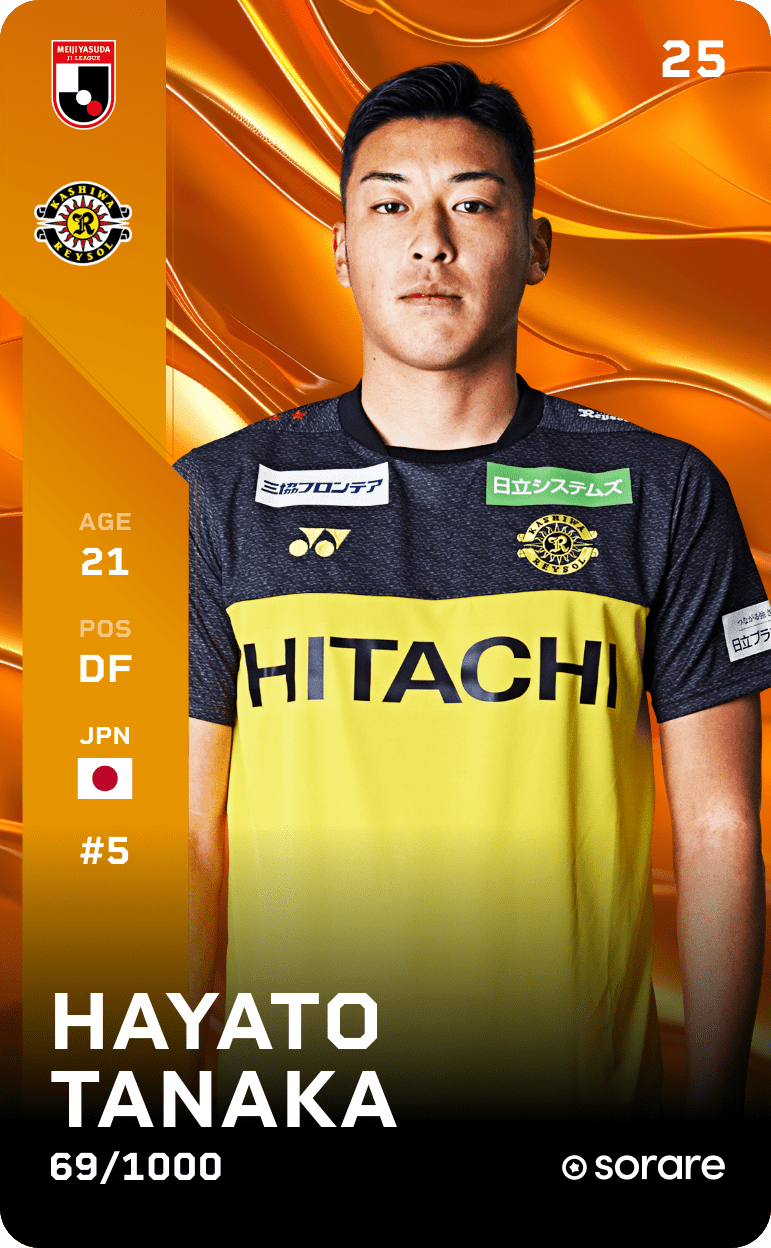 Hayato Tanaka 2025-26 • Limited 69/1000