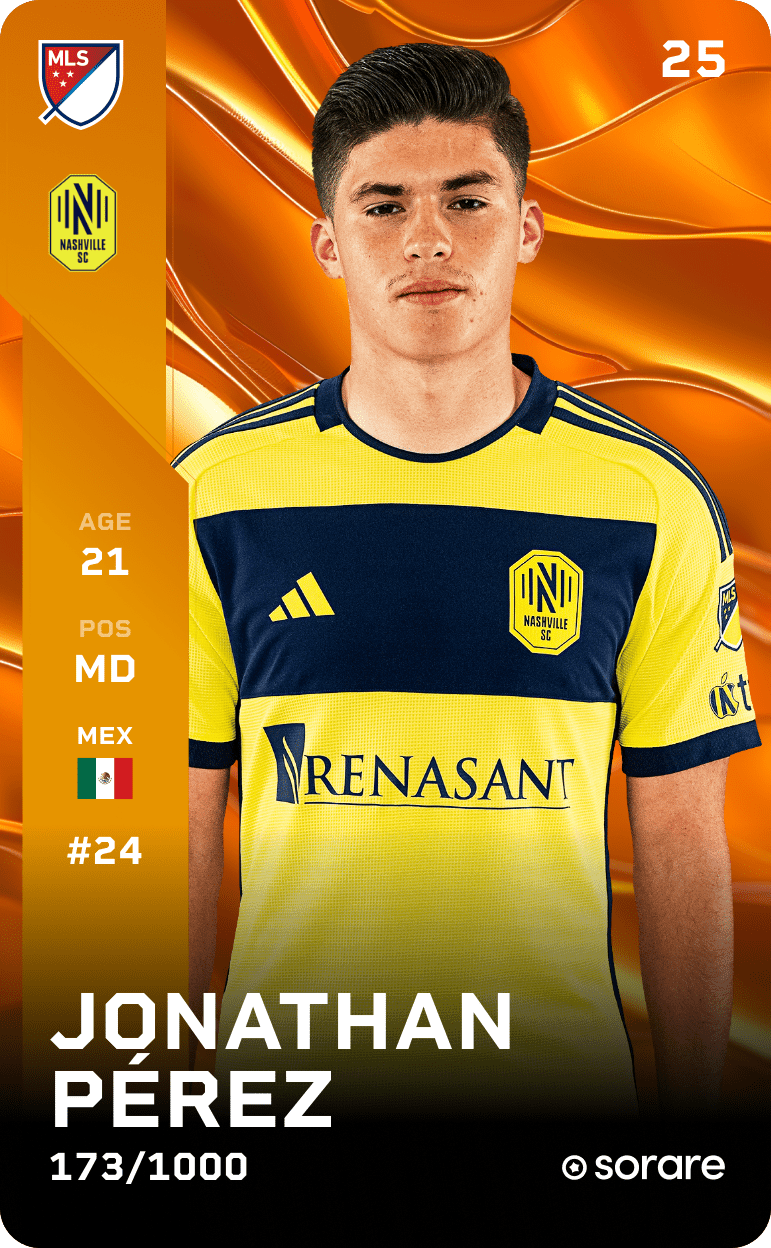 Jonathan Pérez 2025-26 • Limited 173/1000