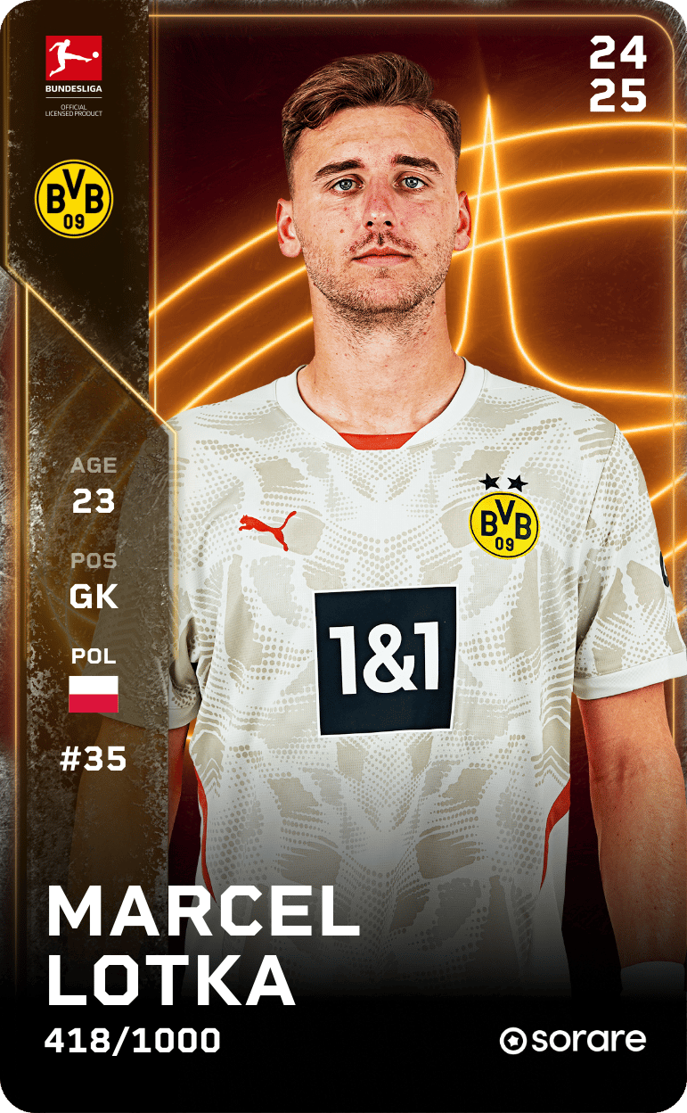 Marcel Lotka 2024-25 • Limited 418/1000