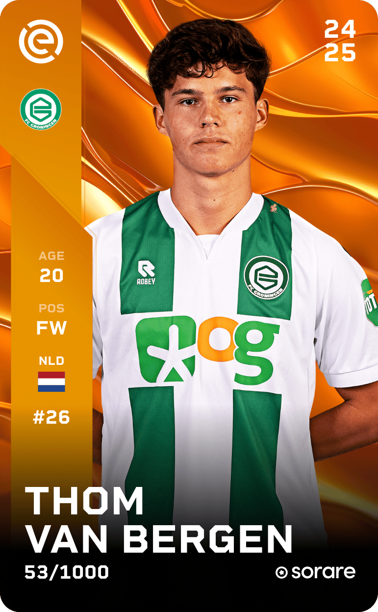 Thom van Bergen 2024-25 • Limited 53/1000
