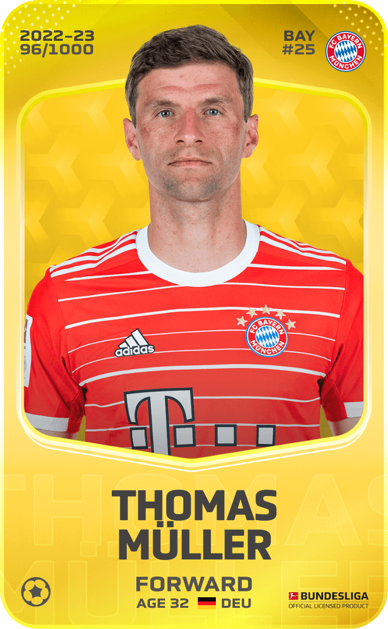 Thomas Müller 2022-23 • Limited 96/1000