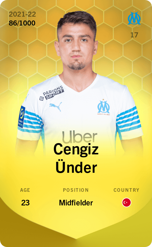 Cengiz Ünder 2021-22 • Limited 86/1000
