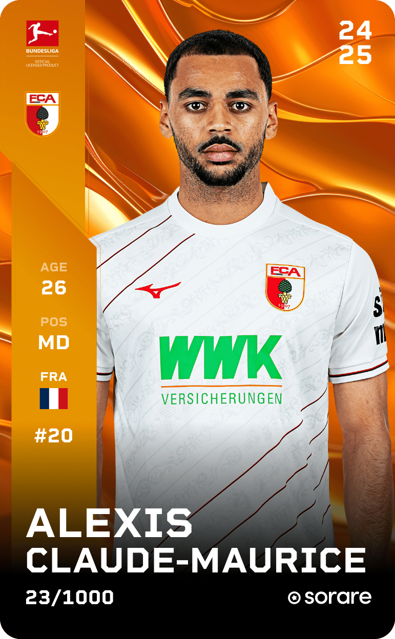 Alexis Claude-Maurice 2024-25 • Limited 23/1000