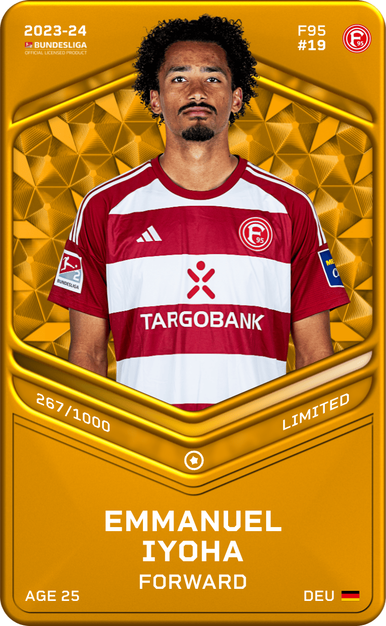 Emmanuel Iyoha 2023-24 • Limited 267/1000