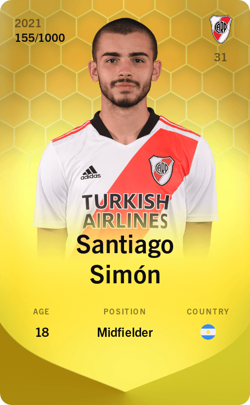 Santiago Simón 2021-22 • Limited 155/1000