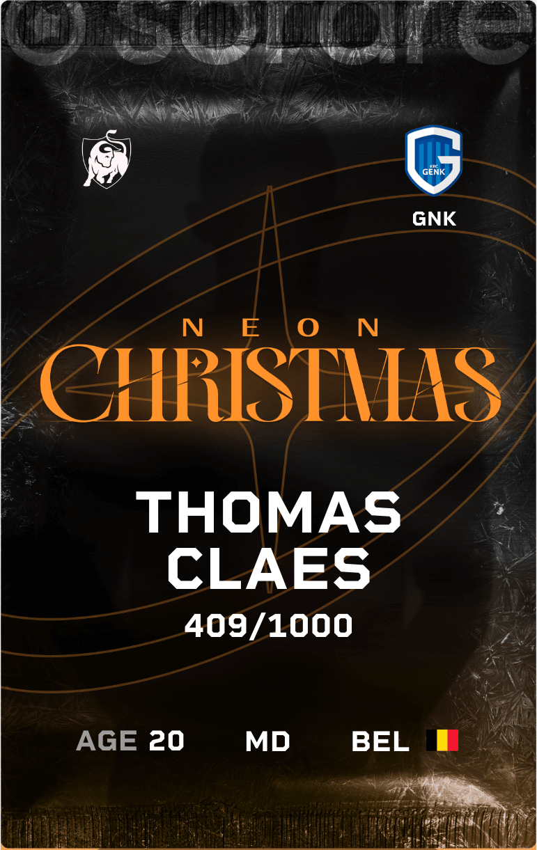Thomas Claes 2024-25 • Limited 409/1000
