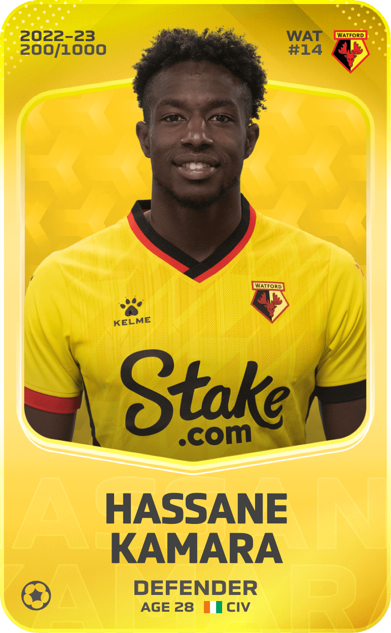 Hassane Kamara 2022-23 • Limited 200/1000