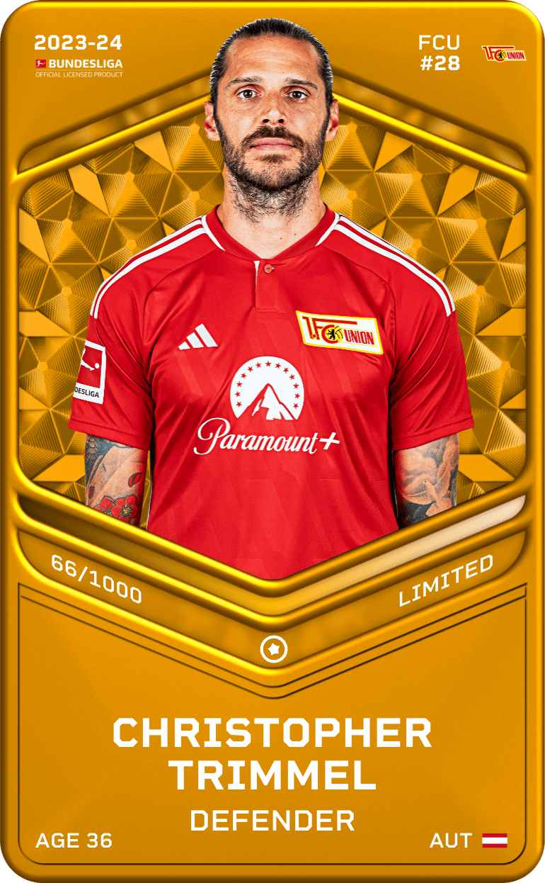 Christopher Trimmel 2023-24 • Limited 66/1000
