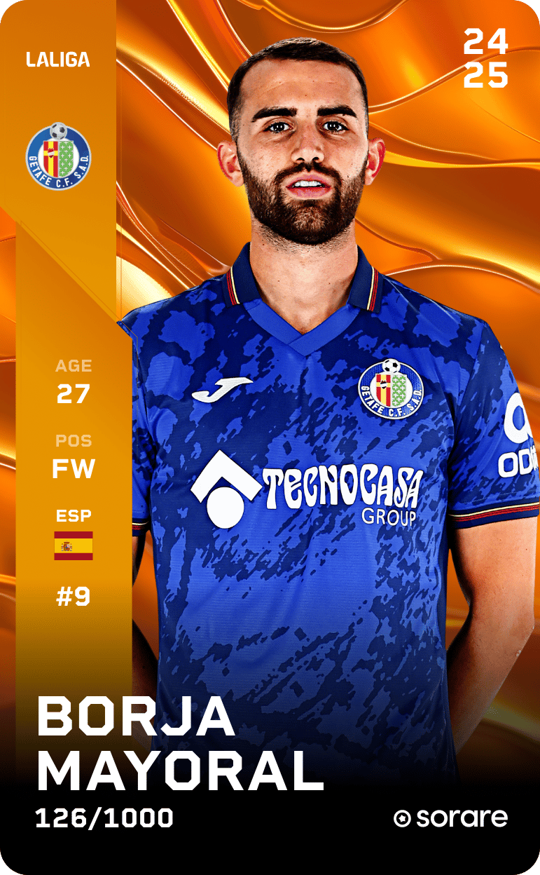 Borja Mayoral 2024-25 • Limited 126/1000