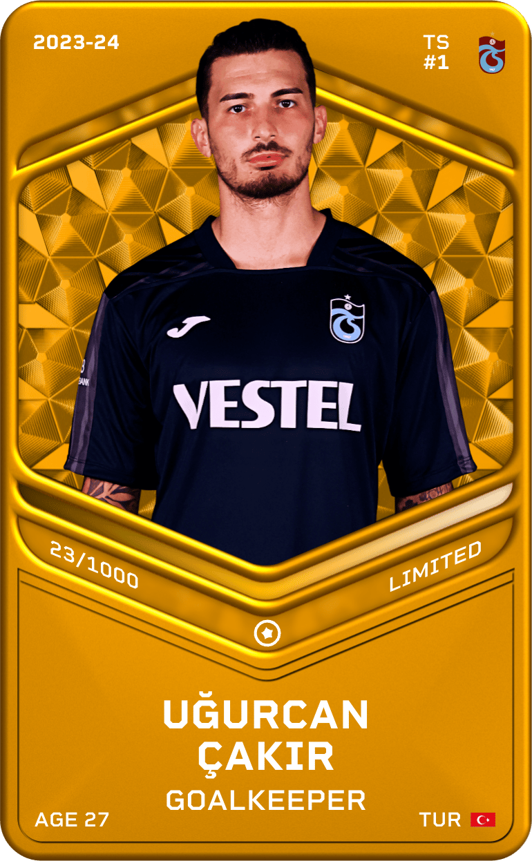Uğurcan Çakır 2023-24 • Limited 23/1000