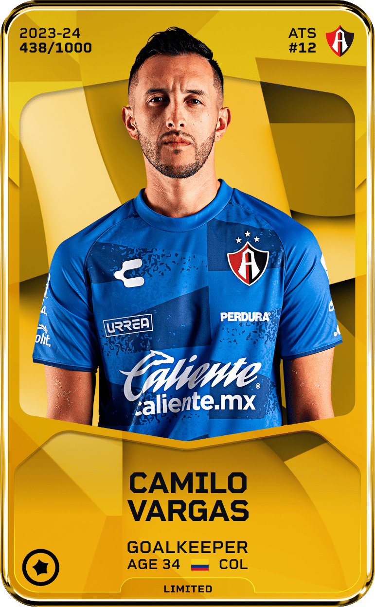 Camilo Vargas 2023-24 • Limited 438/1000