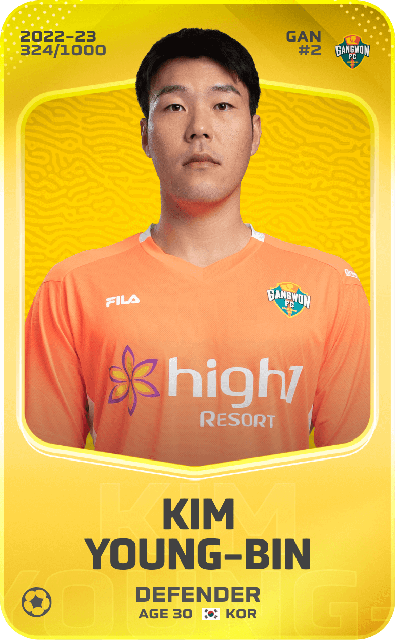 Kim Young-Bin 2022-23 • Limited 324/1000