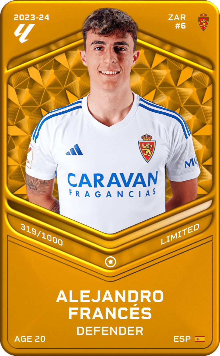 Alejandro Francés 2023-24 • Limited 319/1000