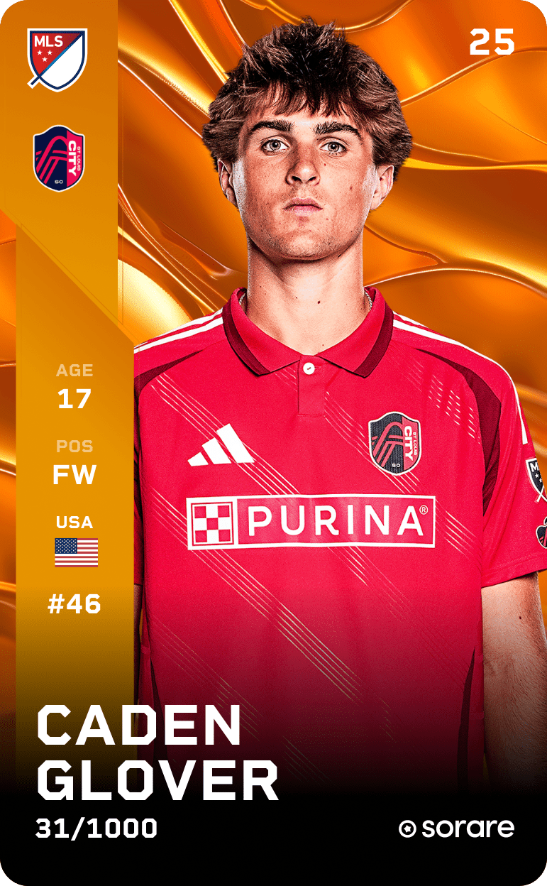Caden Glover 2025-26 • Limited 31/1000