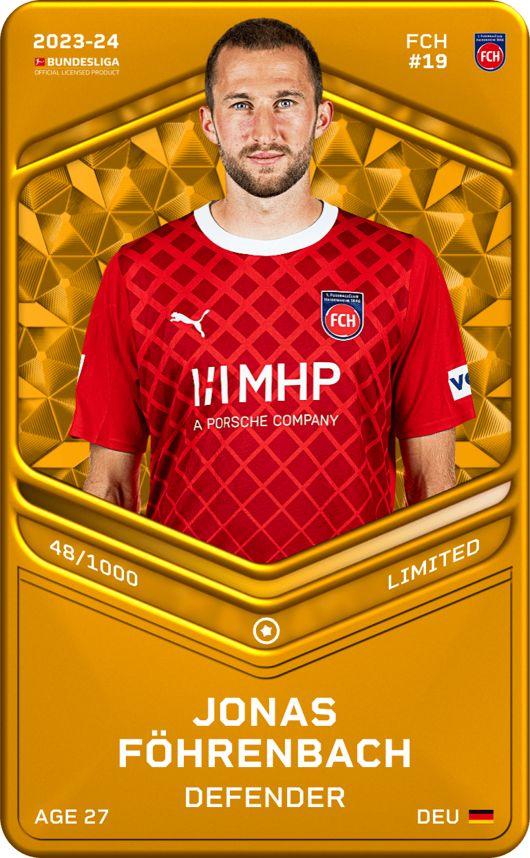 Jonas Föhrenbach 2023-24 • Limited 48/1000