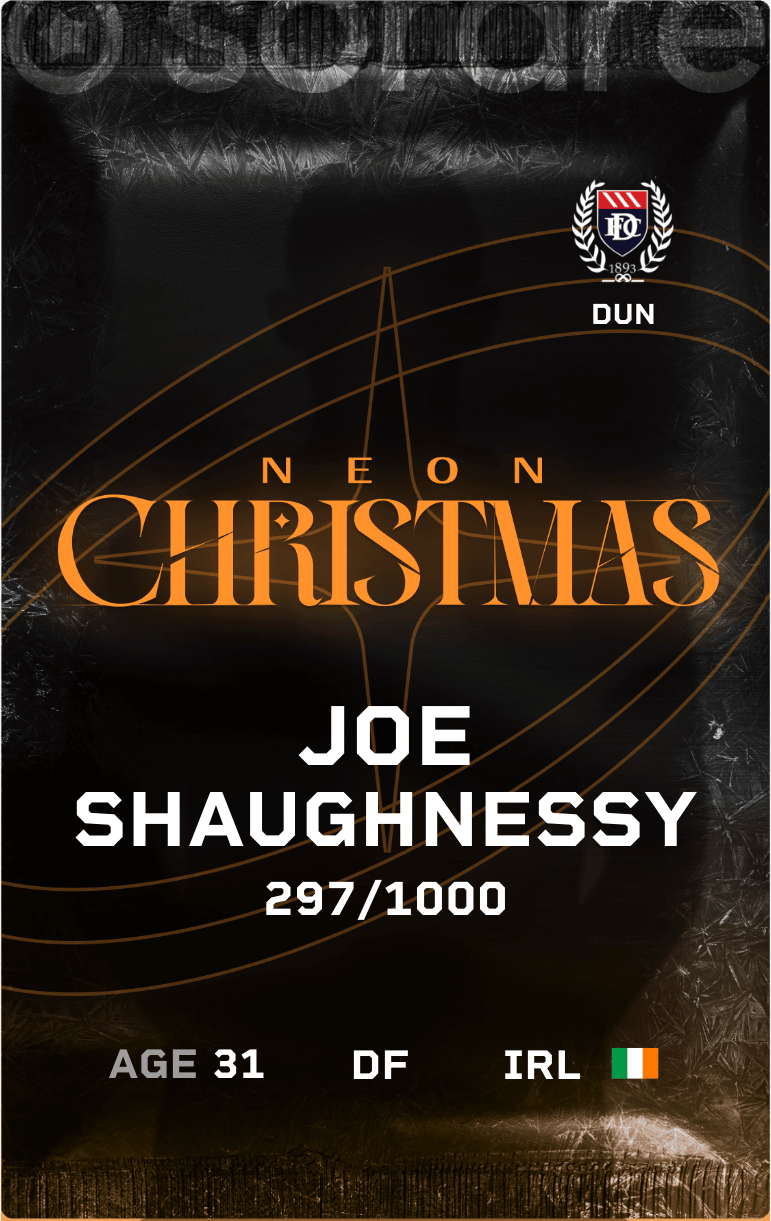 Joe Shaughnessy 2024-25 • Limited 297/1000