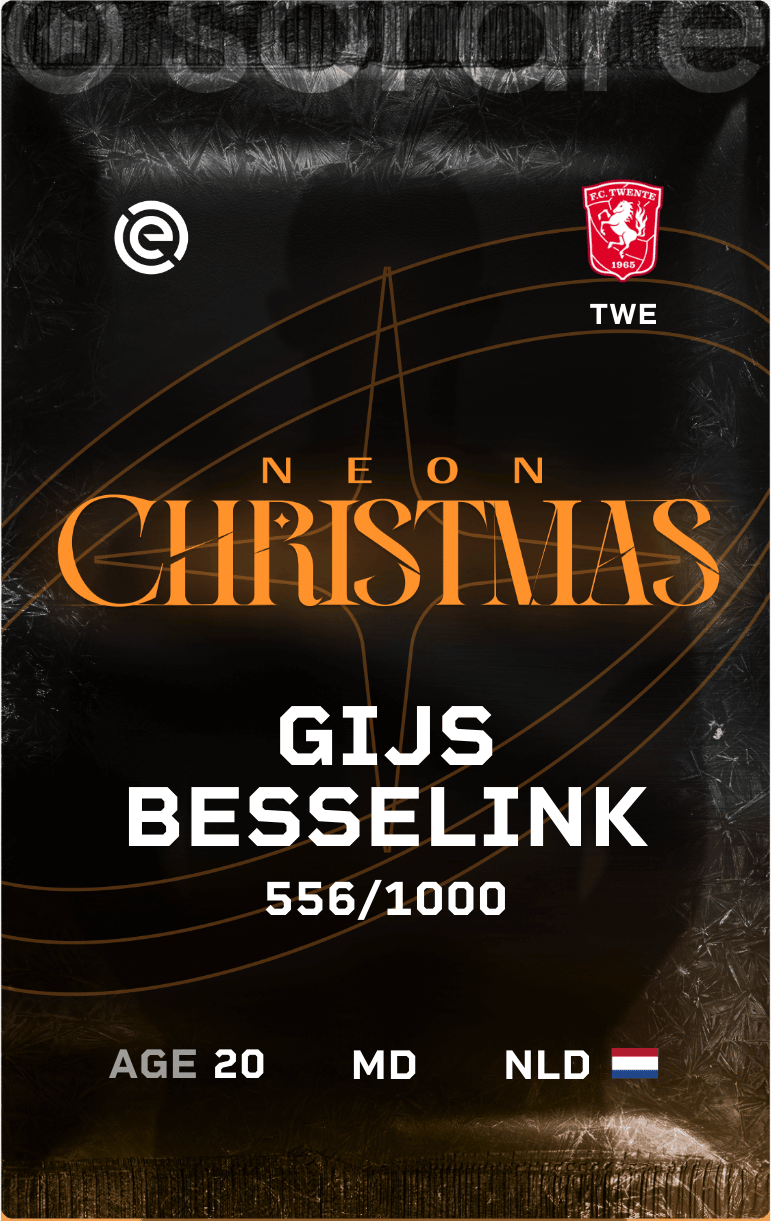 Gijs Besselink 2024-25 • Limited 556/1000