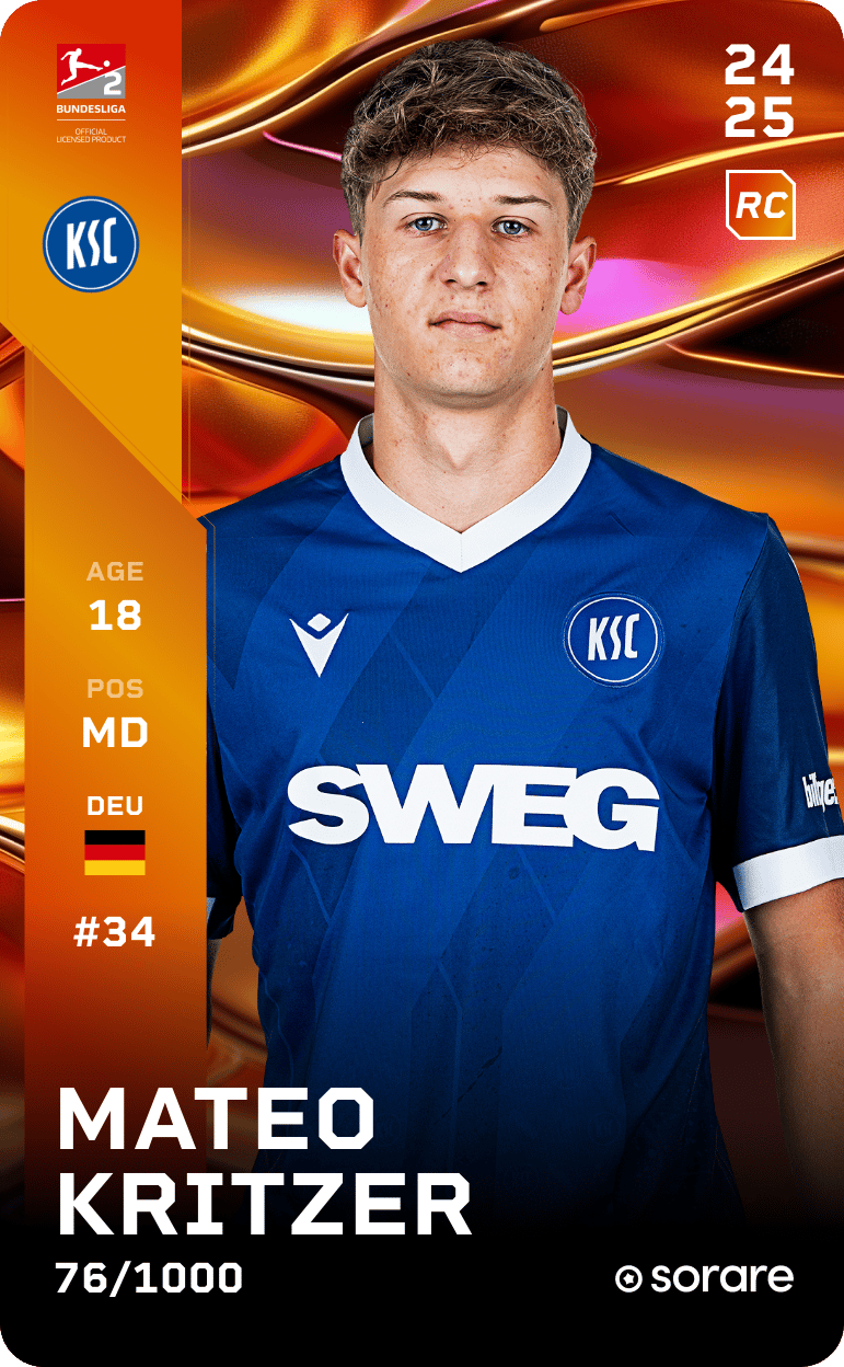 Mateo Kritzer 2024-25 • Limited 76/1000