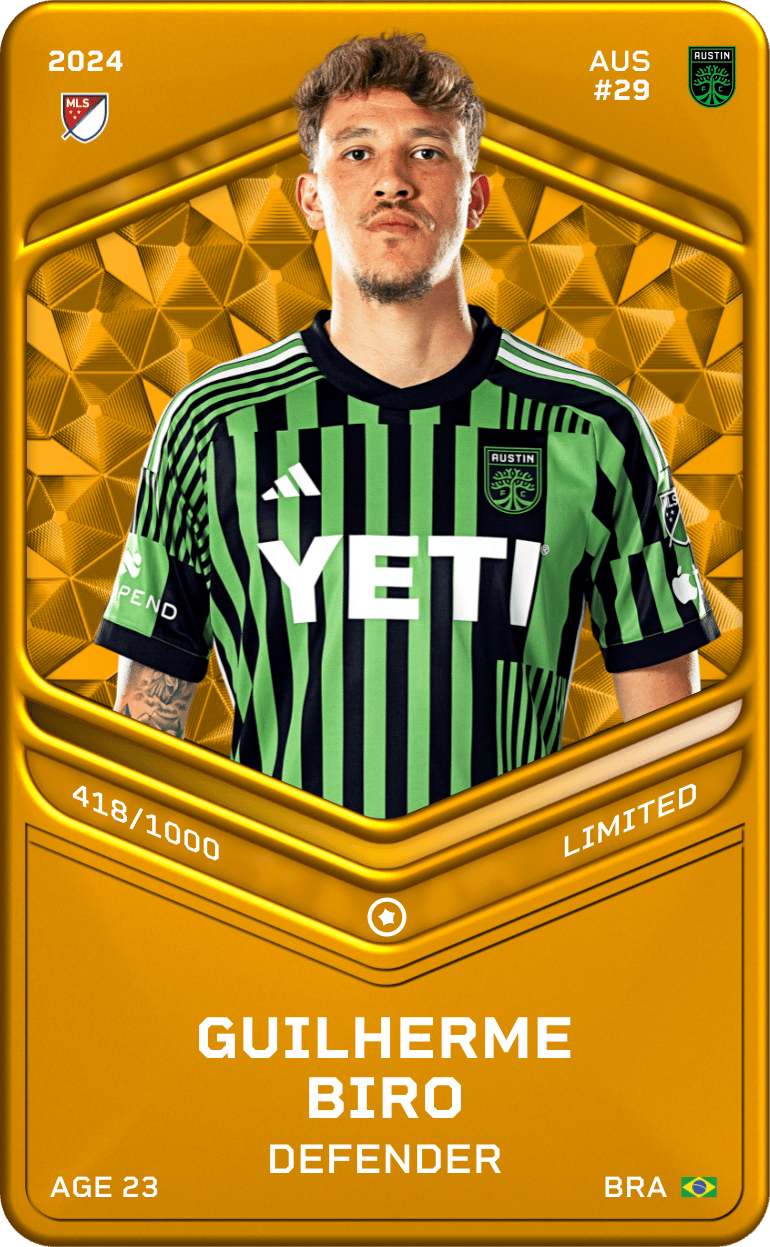 Guilherme Biro 2024-25 • Limited 418/1000