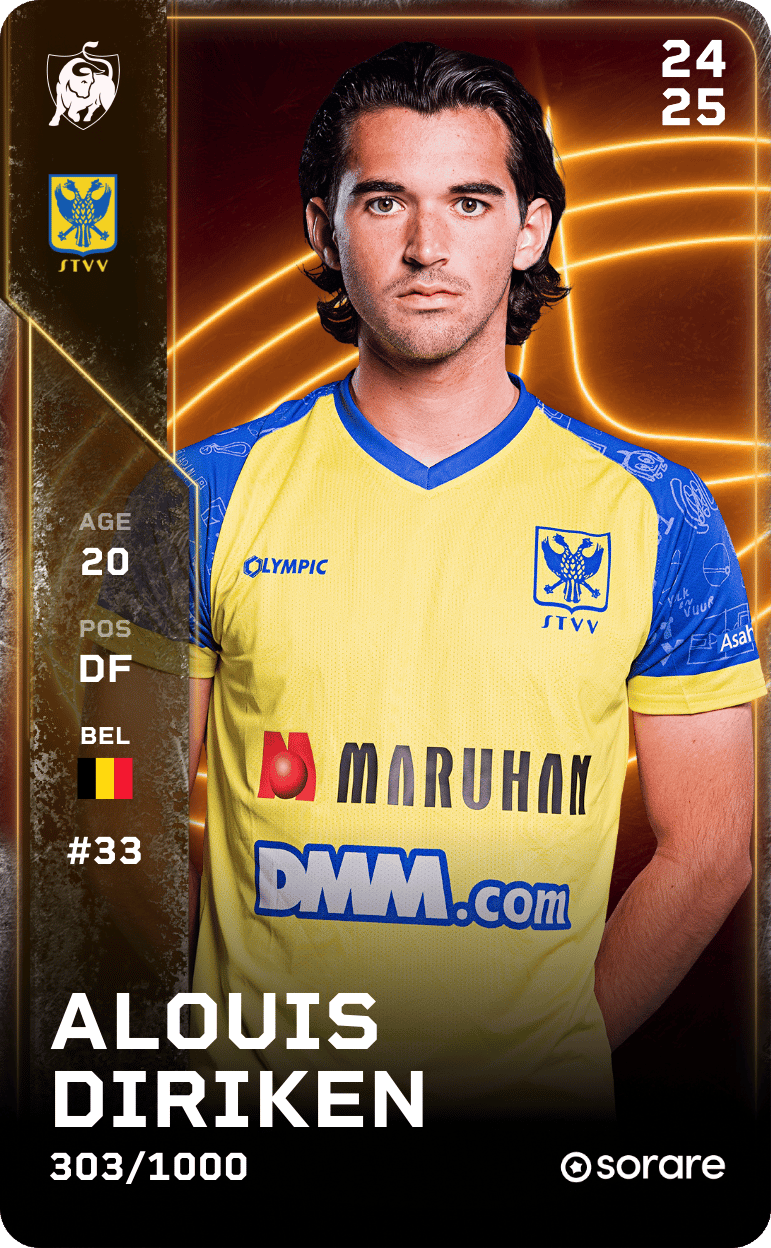 Alouis Diriken 2024-25 • Limited 303/1000