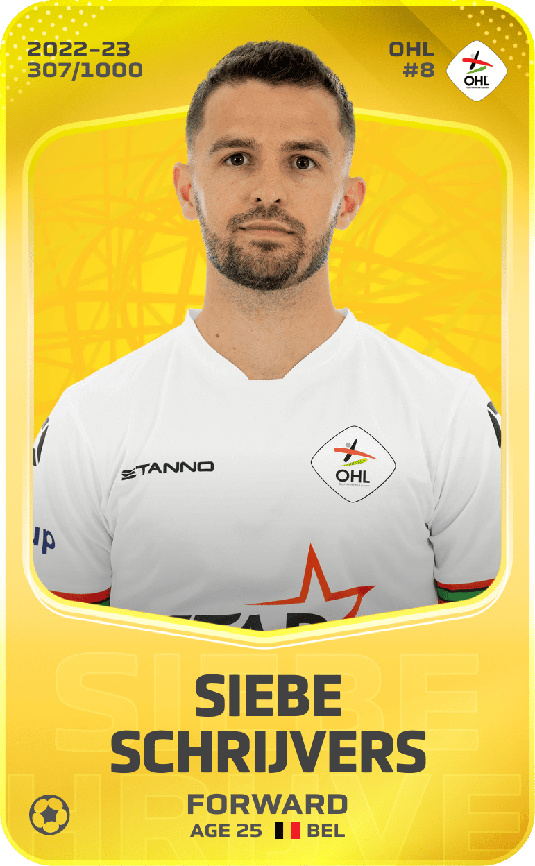 Siebe Schrijvers 2022-23 • Limited 307/1000