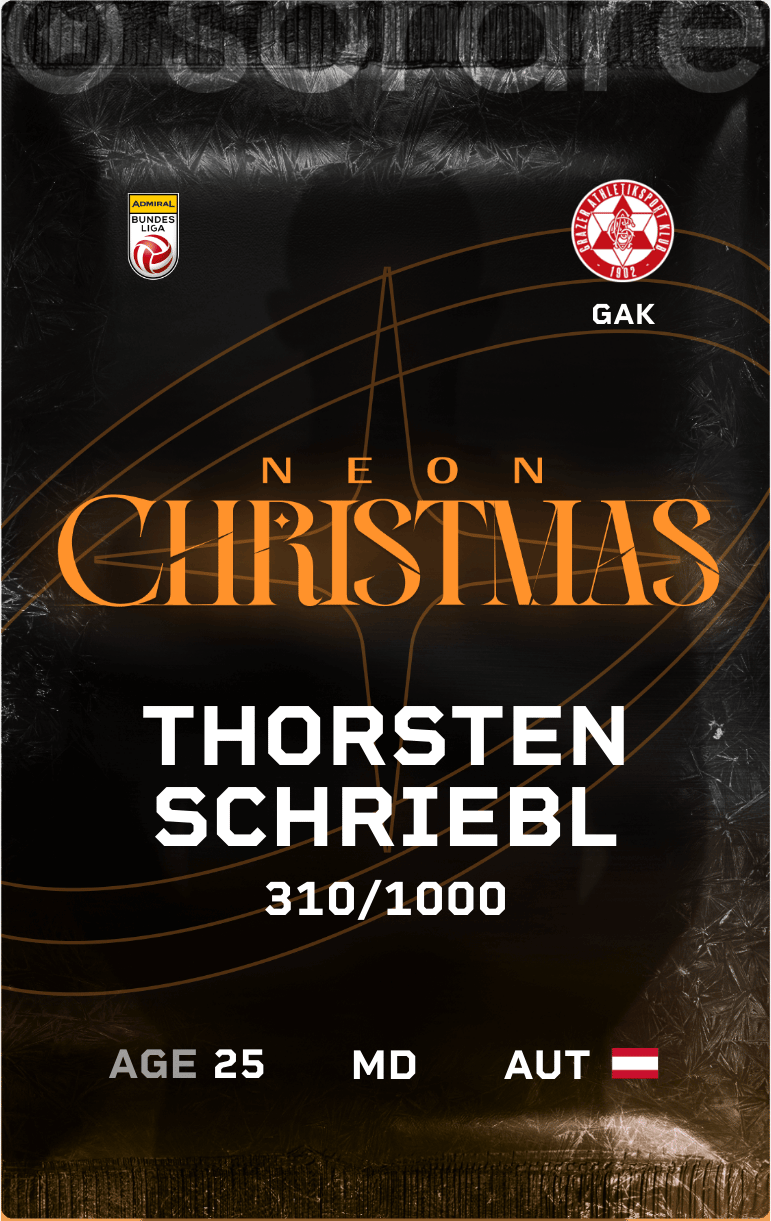 Thorsten Schriebl 2024-25 • Limited 310/1000