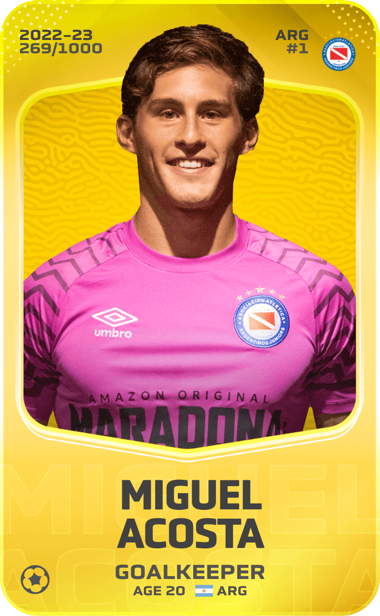 Miguel Acosta 2022-23 • Limited 269/1000