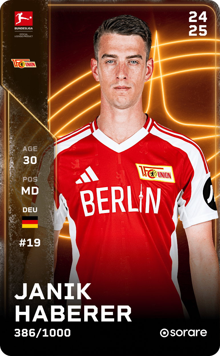 Janik Haberer 2024-25 • Limited 386/1000