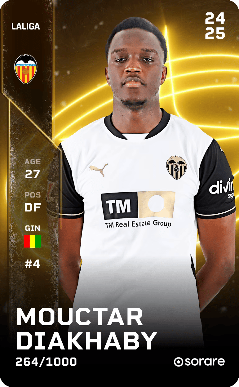 Mouctar Diakhaby 2024-25 • Limited 264/1000
