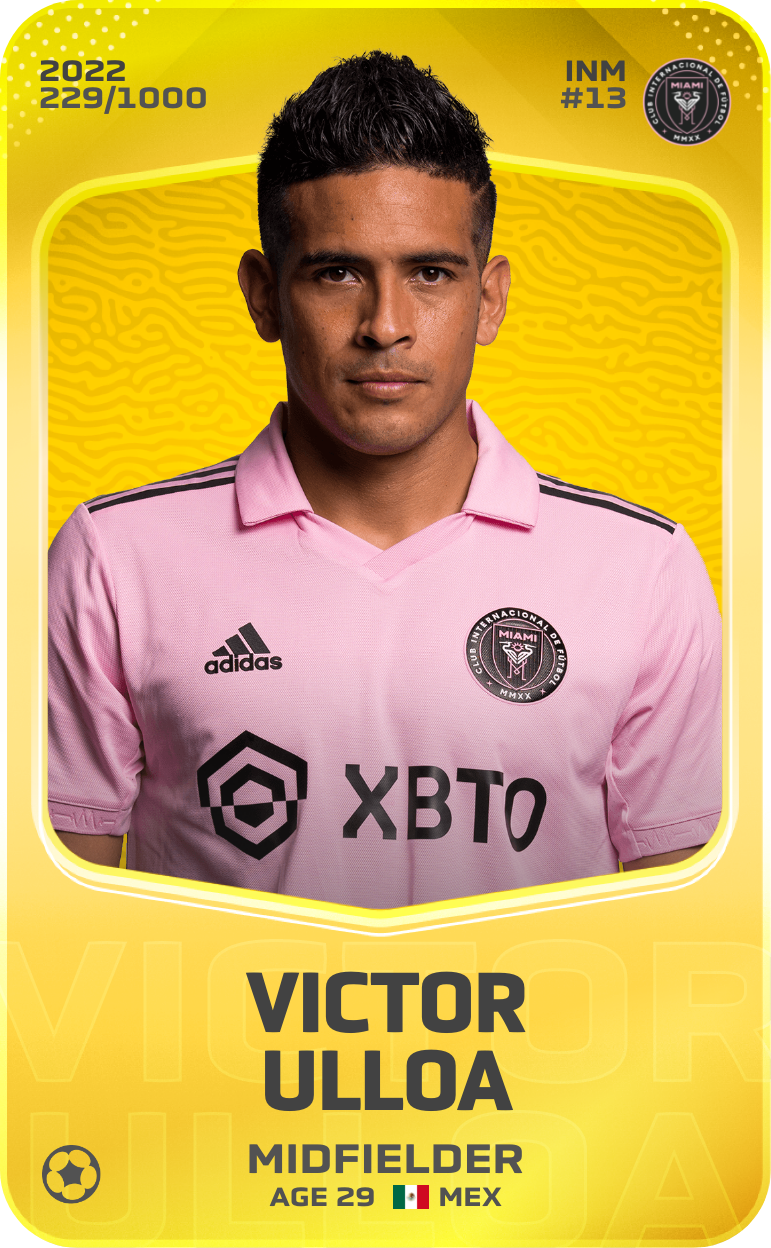 Sorare - Sorare Official - Victor Ulloa 2022-23 • Limited 229/1000 - NFT # 55458120966374641633204121608087136500395461939388176492442959428691316730135