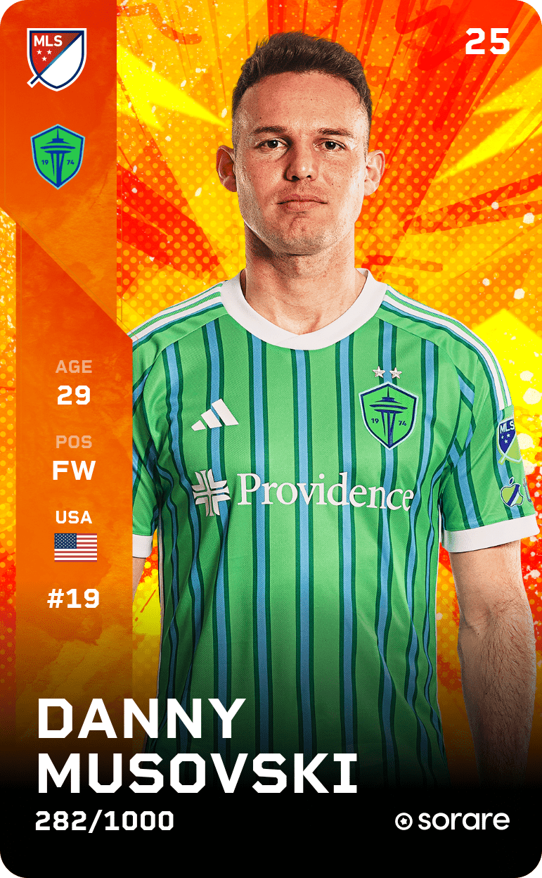 Danny Musovski 2025-26 • Limited 282/1000