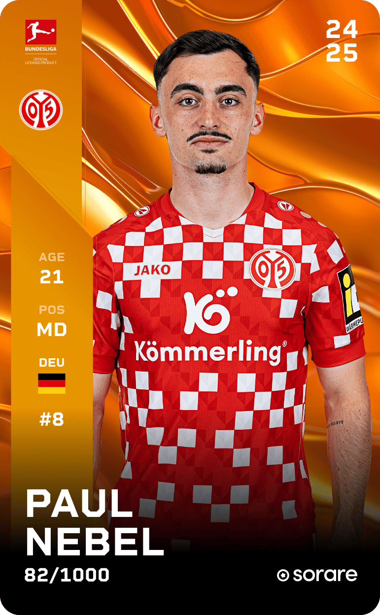 Paul Nebel 2024-25 • Limited 82/1000
