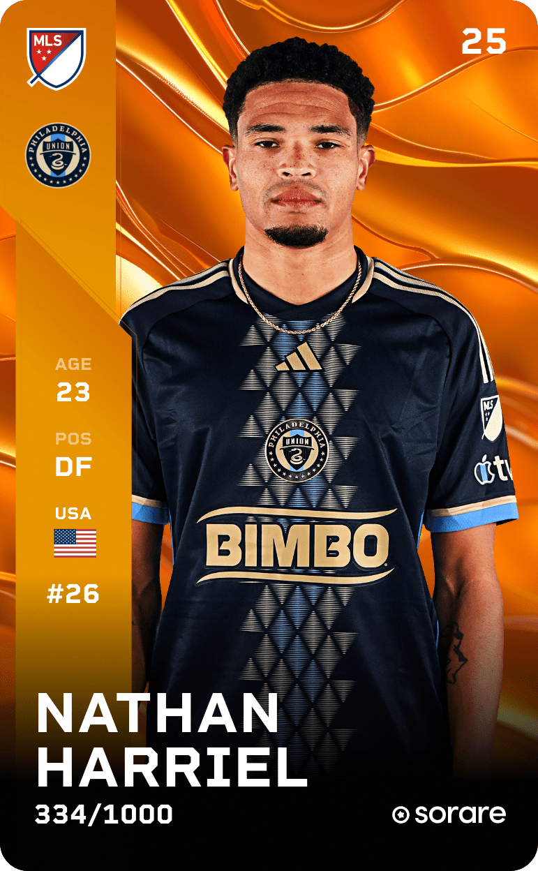 Nathan Harriel 2025-26 • Limited 334/1000