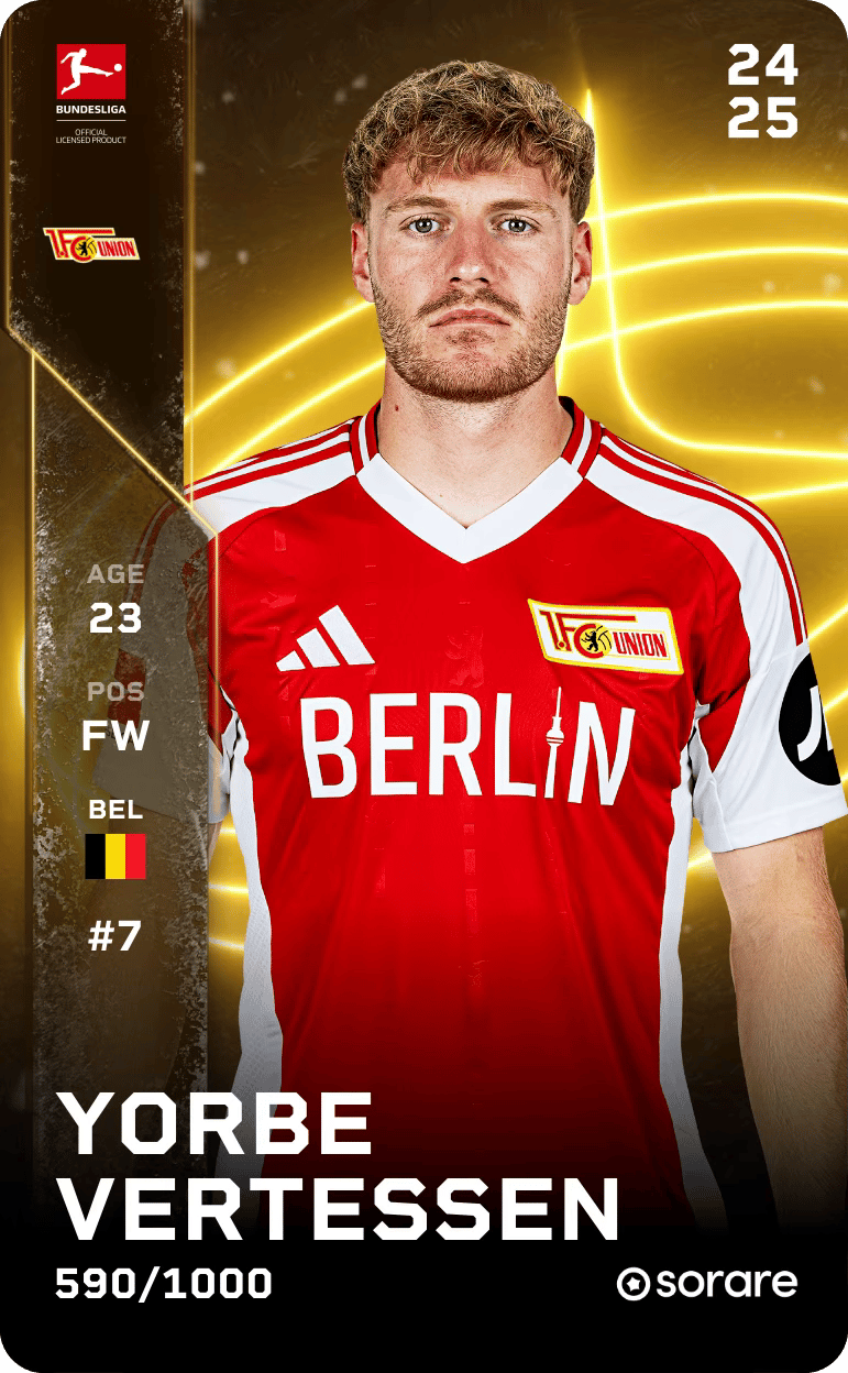 Yorbe Vertessen 2024-25 • Limited 590/1000
