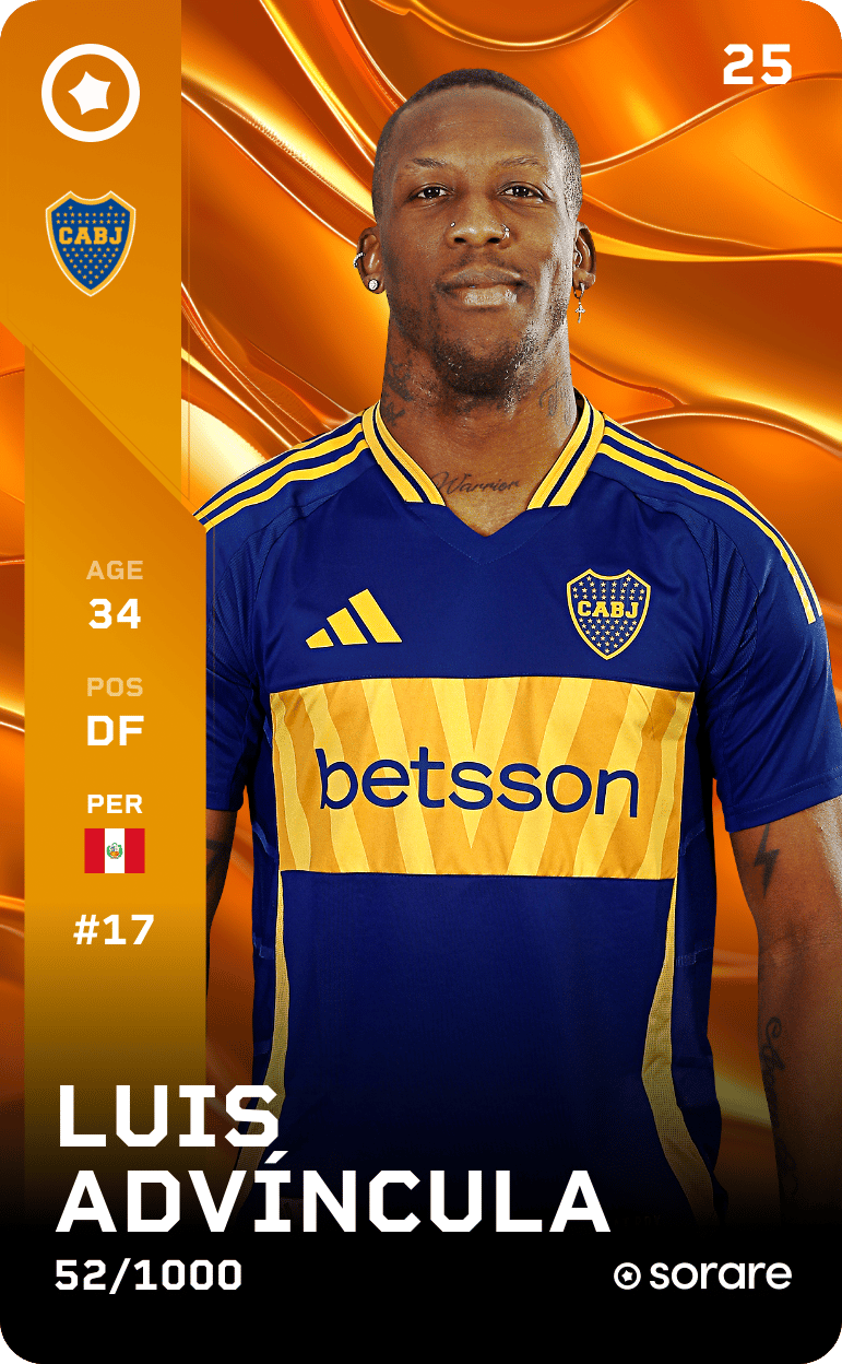 Luis Advíncula 2025-26 • Limited 52/1000