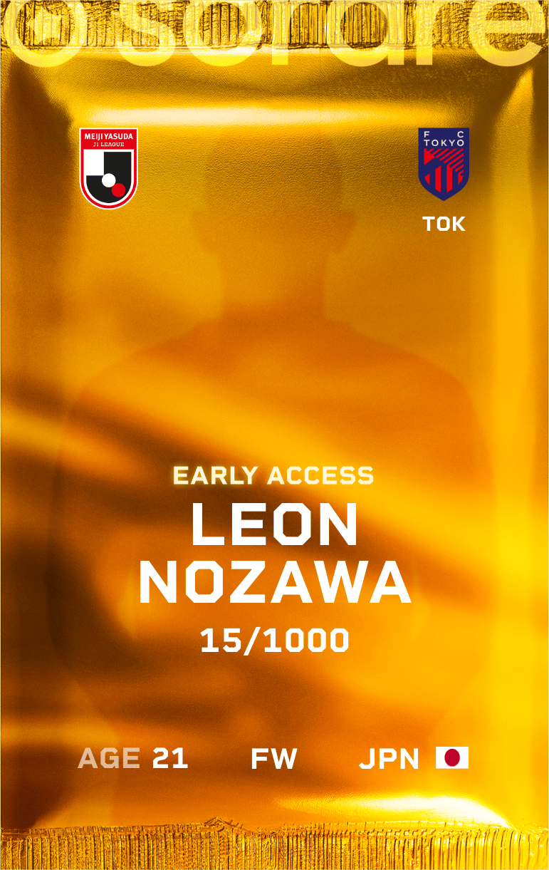 Leon Nozawa 2025-26 • Limited 15/1000