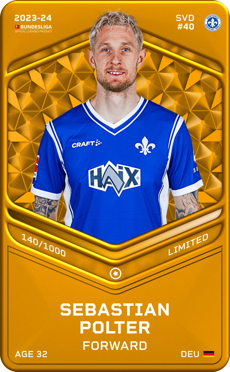 Sebastian Polter 2023-24 • Limited 140/1000