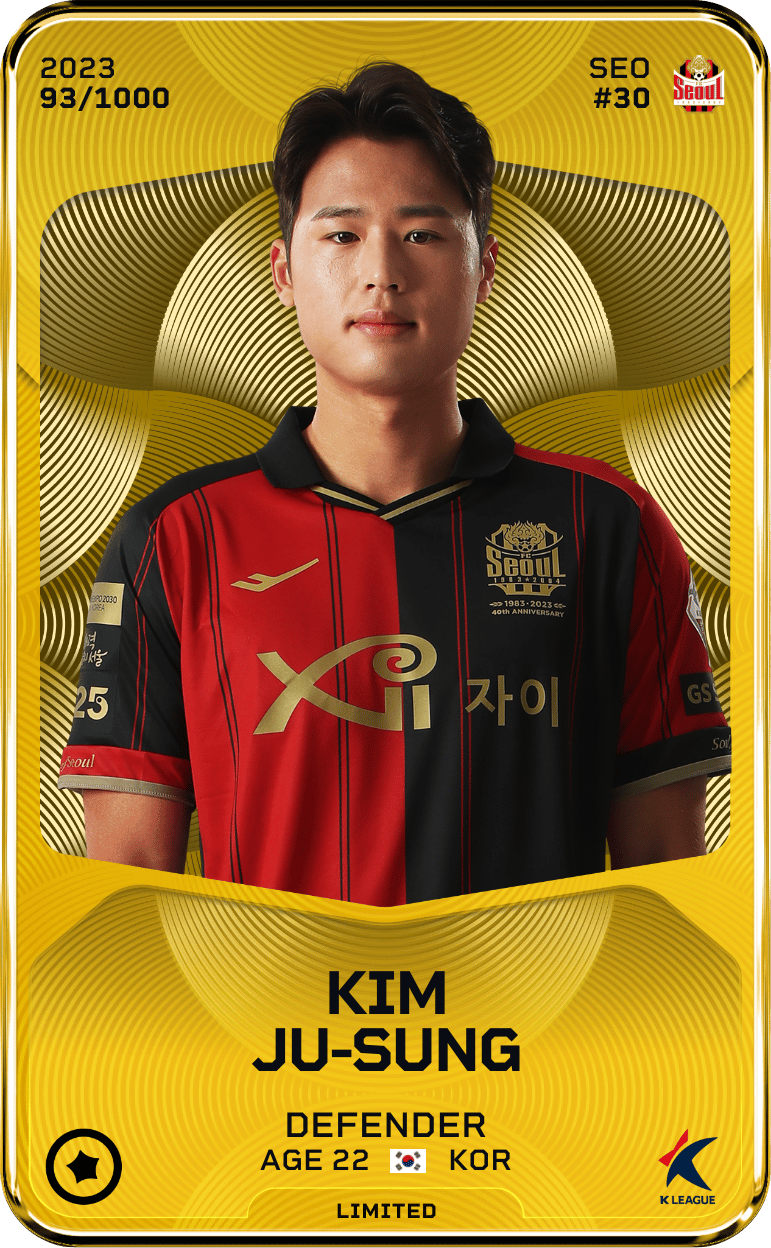Kim Ju-Sung 2023-24 • Limited 93/1000