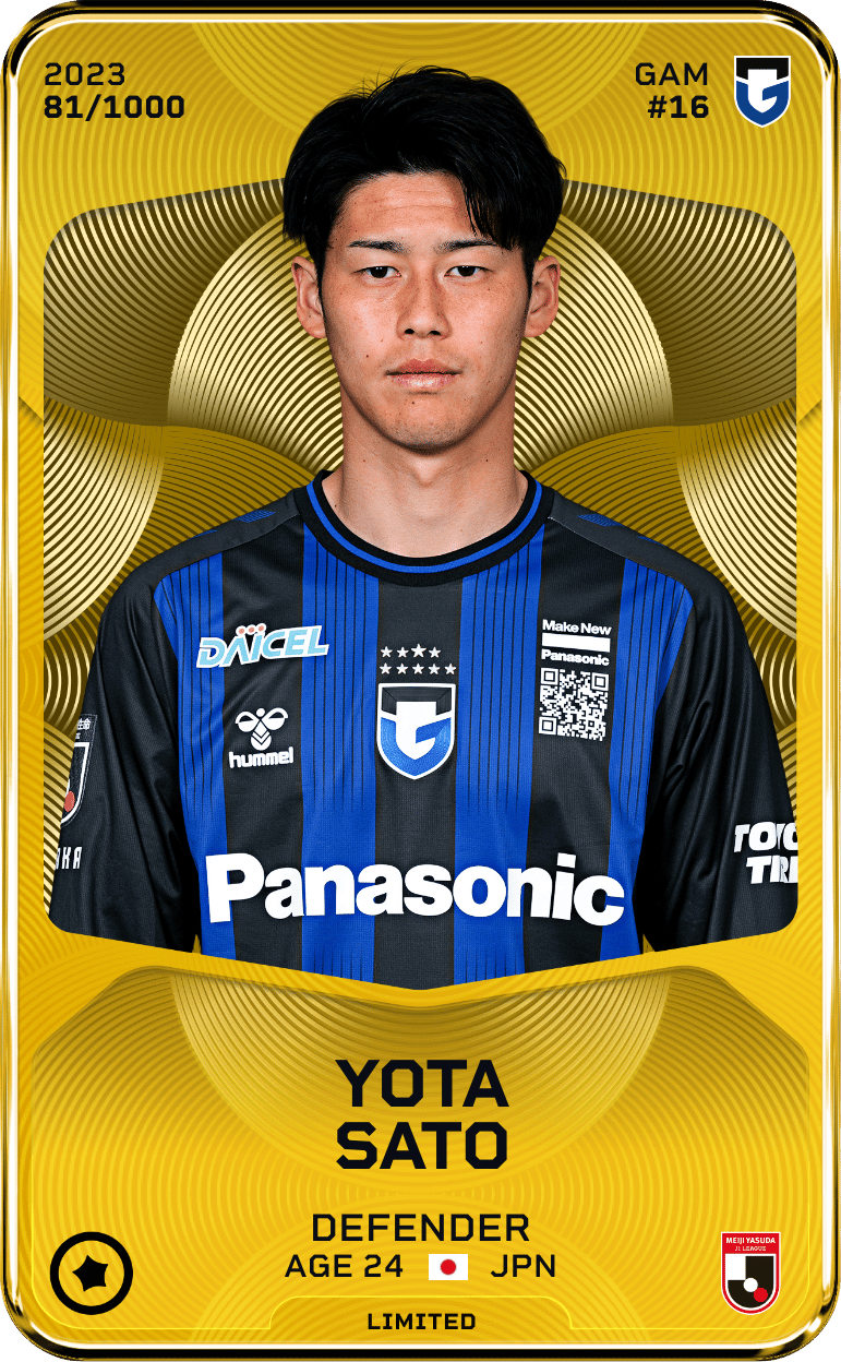Yota Sato 2023-24 • Limited 81/1000
