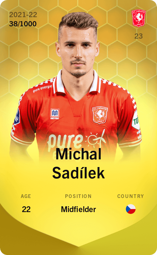 Michal Sadílek 2021-22 • Limited 38/1000