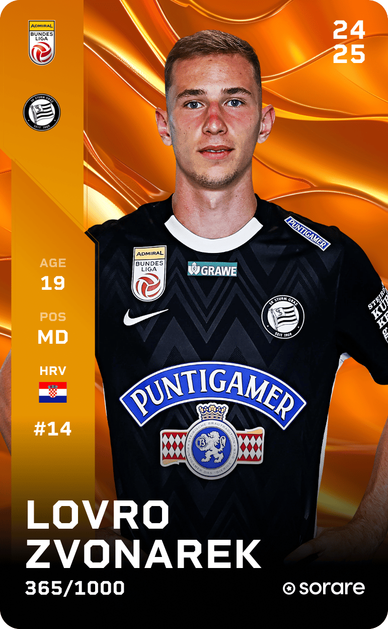 Lovro Zvonarek 2024-25 • Limited 365/1000