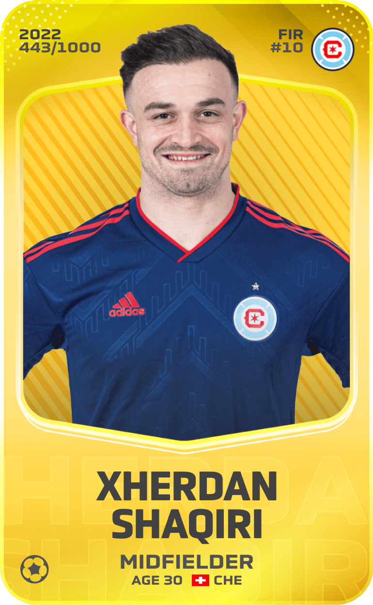 Xherdan Shaqiri 2022-23 • Limited 443/1000