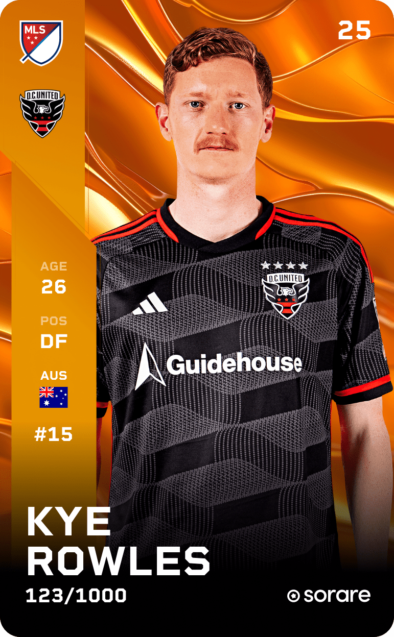 Kye Rowles 2025-26 • Limited 123/1000