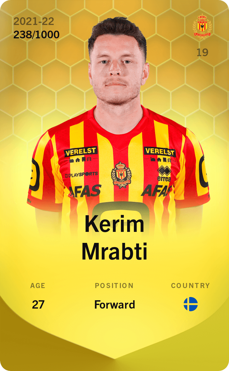 Kerim Mrabti 2021-22 • Limited 238/1000