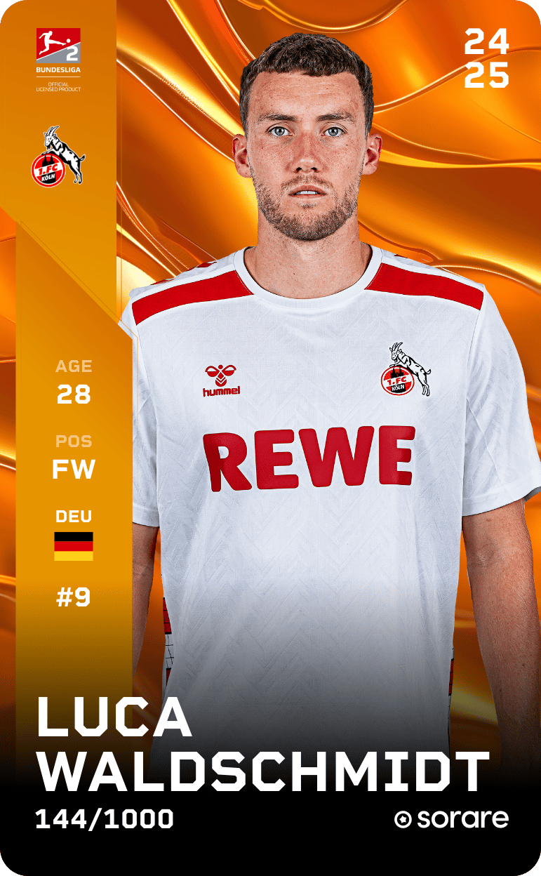 Luca Waldschmidt 2024-25 • Limited 144/1000