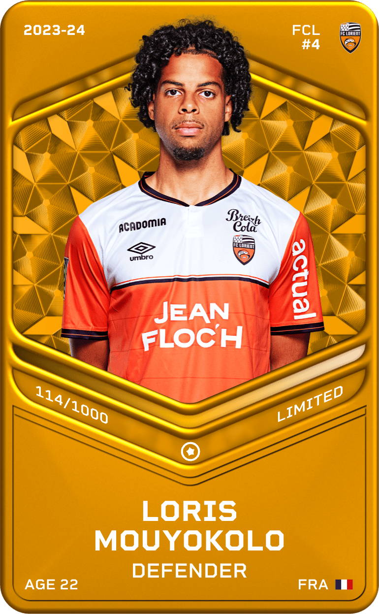 Loris Mouyokolo 2023-24 • Limited 114/1000