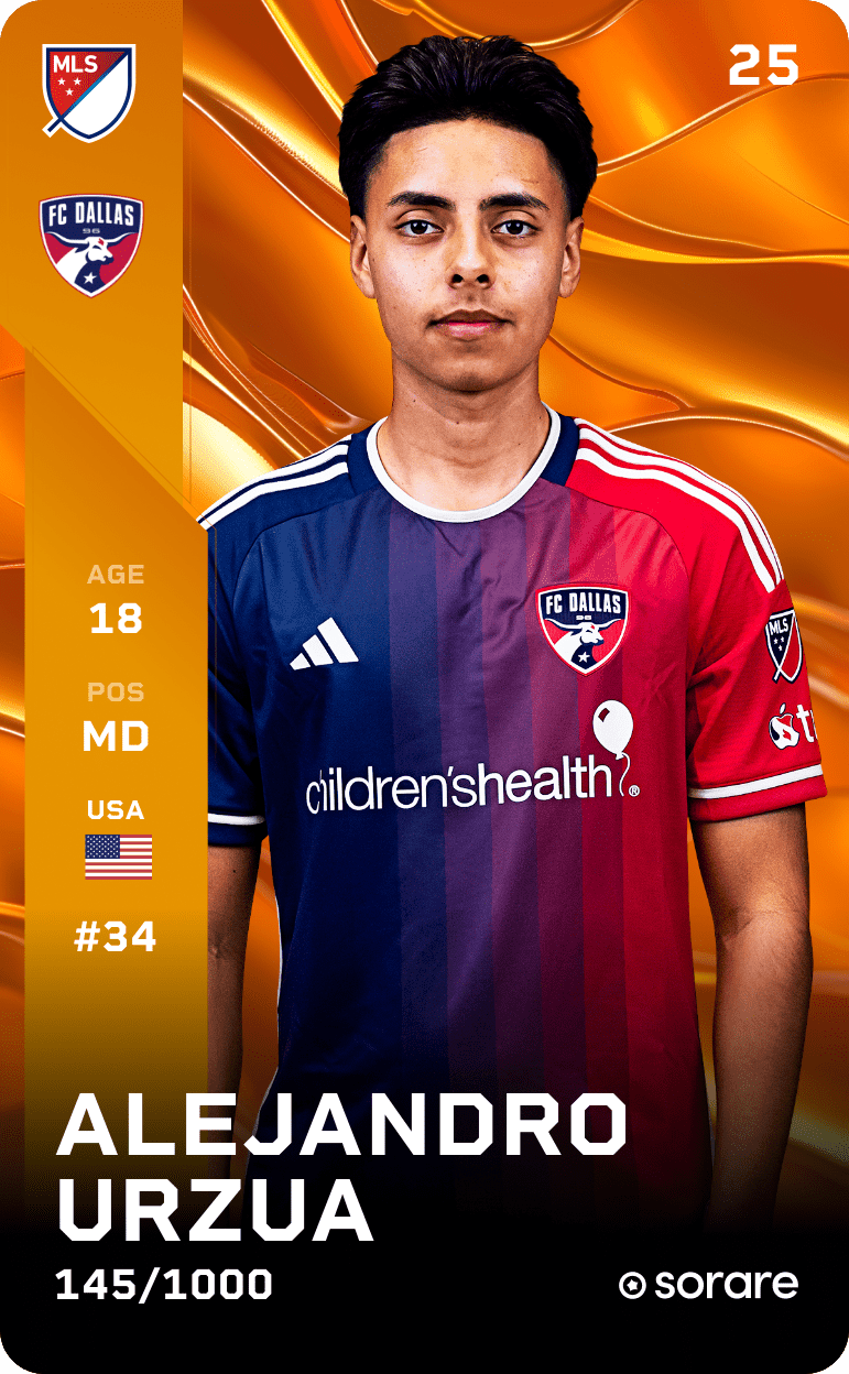 Alejandro Urzua 2025-26 • Limited 145/1000