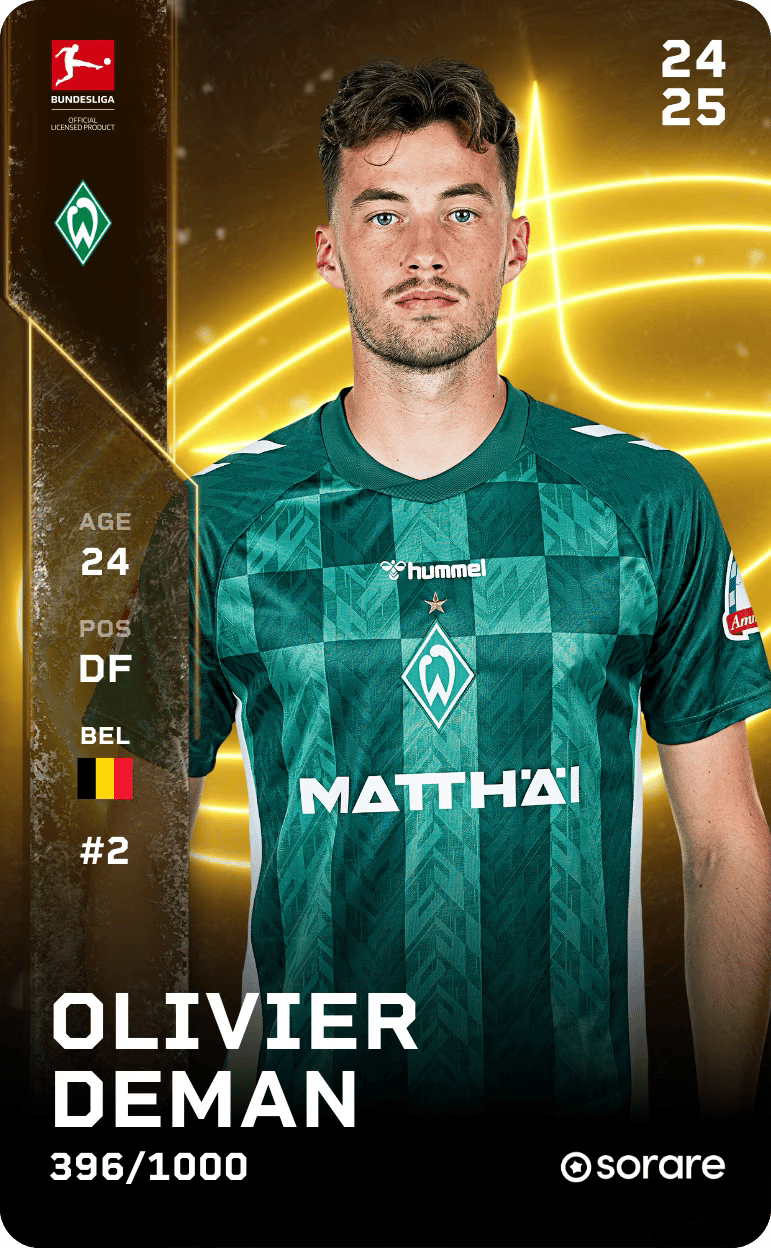 Olivier Deman 2024-25 • Limited 396/1000